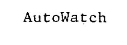 AUTOWATCH trademark