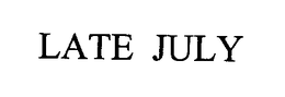 LATE JULY trademark