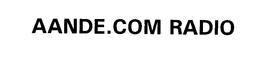 AANDE.COM RADIO trademark