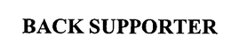 BACK SUPPORTER trademark