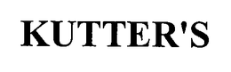 KUTTER'S trademark