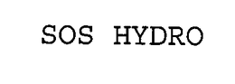 SOS HYDRO trademark