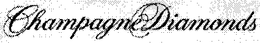 CHAMPAGNE DIAMONDS trademark