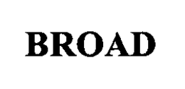 BROAD trademark