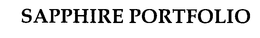 SAPPHIRE PORTFOLIO trademark