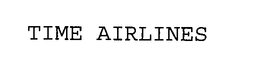 TIME AIRLINES trademark
