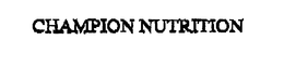 CHAMPION NUTRITION trademark
