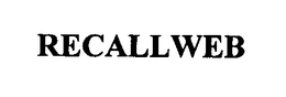 RECALLWEB trademark