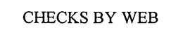 CHECKS BY WEB trademark