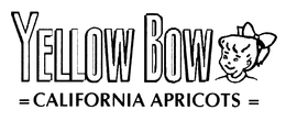 YELLOW BOW = CALIFORNIA APRICOTS = trademark