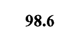 98.6 trademark