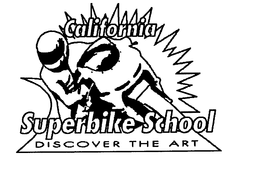 CALIFORNIA SUPERBIKE SCHOOL DISCOVER THE ART trademark