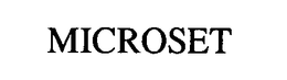 MICROSET trademark