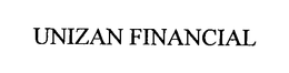 UNIZAN FINANCIAL trademark