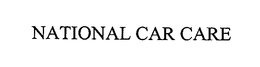 NATIONAL CAR CARE trademark