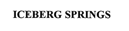 ICEBERG SPRINGS trademark