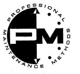 PROFESSIONAL MAINTENANCE METHODS PM trademark