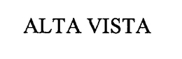 ALTA VISTA trademark