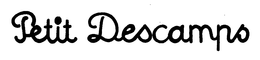 PETIT DESCAMPS trademark