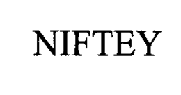 NIFTEY trademark