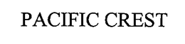 PACIFIC CREST trademark
