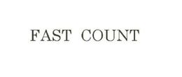 FAST COUNT trademark