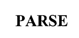 PARSE trademark