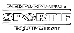 SPORTIF PERFORMANCE EQUIPMENT trademark