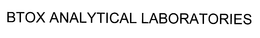BTOX ANALYTICAL LABORATORIES trademark