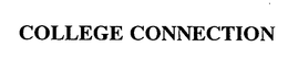COLLEGE CONNECTION trademark