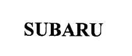 SUBARU trademark