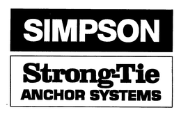 SIMPSON STRONG-TIE ANCHOR SYSTEMS trademark