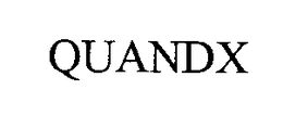 QUANDX trademark