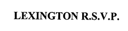LEXINGTON R.S.V.P. trademark