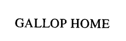 GALLOP HOME trademark