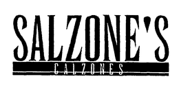 SALZONE'S CALZONES trademark