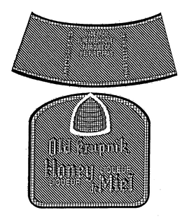 IMPORTED MADE FROM PURE FRESH HONEY FABRIQUEE OF MIEL PUR ET FRAIS IMPORTEE OLD KRUPNIK HONEY LIQUEUR LIQUEUR DE MIEL trademark