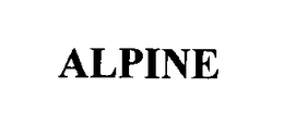 ALPINE trademark