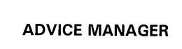 ADVICE MANAGER trademark