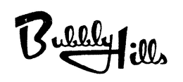 BUBBLY HILLS trademark