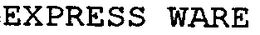 EXPRESS WARE trademark