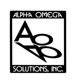 ALPHA OMEGA SOLUTIONS, INC. AO trademark