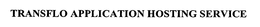 TRANSFLO APPLICATION HOSTING SERVICE trademark