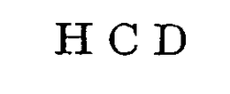 H C D trademark