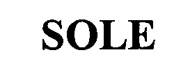 SOLE trademark