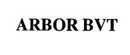 ARBOR BVT trademark