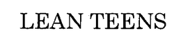 LEAN TEENS trademark