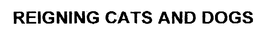 REIGNING CATS AND DOGS trademark