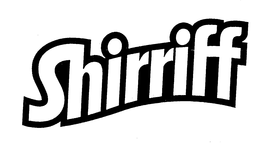SHIRRIFF trademark