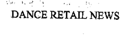 DANCE RETAIL NEWS trademark